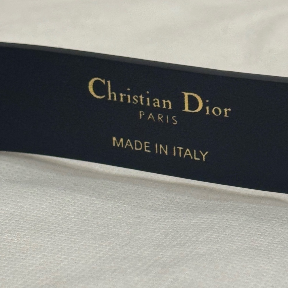 Dior Black Belt Bag with Silver Logo - Picture 9 of 13
